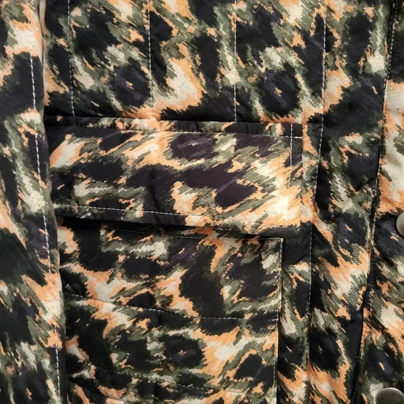 NWT Rachel Comey Animal Print Quilted Puffer Jacket - Picture 4 of 6